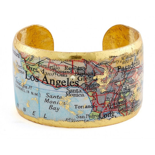 Los Angeles Map Cuff - Museum Jewelry - Museum Company Photo