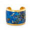 Blue Mosaic Sea Turtles Cuff - Museum Jewelry - Museum Company Photo
