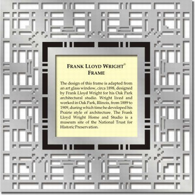 Frank Lloyd Wright Oak Park Frame | Museum Store Company gifts