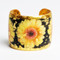 Yellow Gerber Daisy Cuff - Museum Jewelry - Museum Company Photo