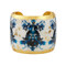 Rorschach Black & Blue Cuff - Museum Jewelry - Museum Company Photo