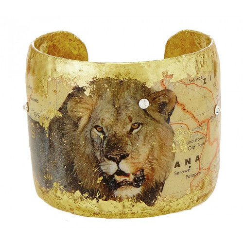 Botswana Lion Cuff - Museum Jewelry - Museum Company Photo