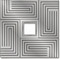 Maze Pin - Frank Lloyd Wright - Photo Museum Store Company