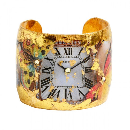 Time Flies Cuff - 2 inch - Museum Jewelry - Museum Company Photo