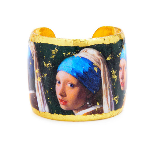 Girl with a Pearl Earring Cuff - Museum Jewelry - Museum Company Photo