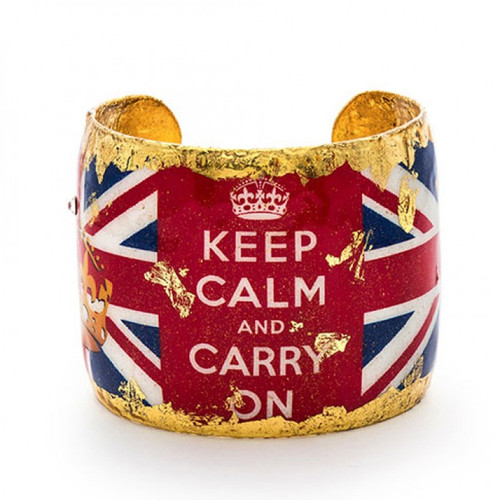 Keep Calm Cuff - Museum Jewelry - Museum Company Photo