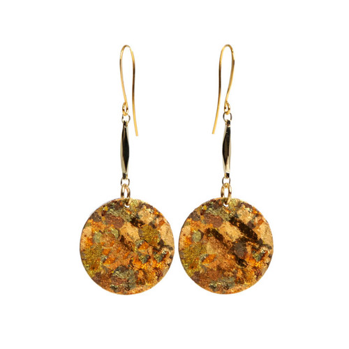 Confetti Disc Drop Earrings - Museum Jewelry - Museum Company Photo