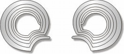Spiral Earrings  - Frank Lloyd Wright, Guggenheim Museum - Photo Museum Store Company