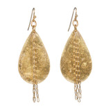 Delia in Chains Medium Teardrop Earrings - Museum Jewelry - Museum Company Photo