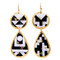 Geometry Mini Teardrop Earrings - Museum Jewelry - Museum Company Photo