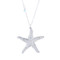 Silver Leaf Starfish Necklace - Museum Jewelry - Museum Company Photo