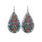 Charlemagne Teardrop Earrings - Silver - Museum Jewelry - Museum Company Photo