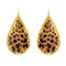 Leopard Teardrop Earrings - Museum Jewelry - Museum Company Photo