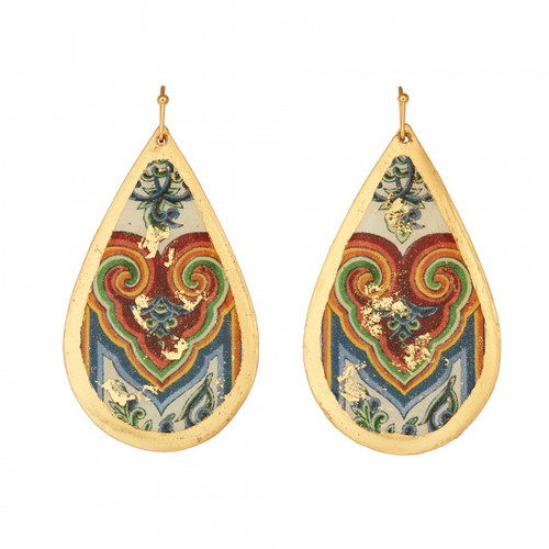 Le Coeur Teardrop Earrings - Museum Jewelry - Museum Company Photo