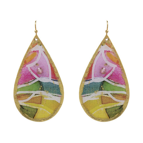 Charleston Teardrop Earrings - A - Museum Jewelry - Museum Company Photo