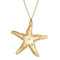 Gold Leaf Starfish Necklace - Museum Jewelry - Museum Company Photo