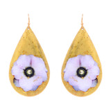 Anemone Teardrop Earrings - Museum Jewelry - Museum Company Photo