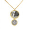 Moon and Sun Double Disc Necklace - Museum Jewelry - Museum Company Photo
