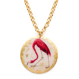 Flamingo Pendant - Museum Jewelry - Museum Company Photo