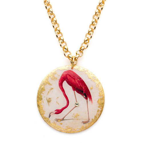 Flamingo Pendant - Museum Jewelry - Museum Company Photo