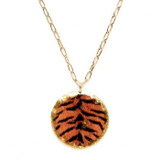 Tiger Print Necklace - Museum Jewelry - Museum Company Photo
