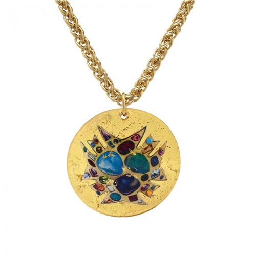 Bejeweled Disc Pendant - Museum Jewelry - Museum Company Photo