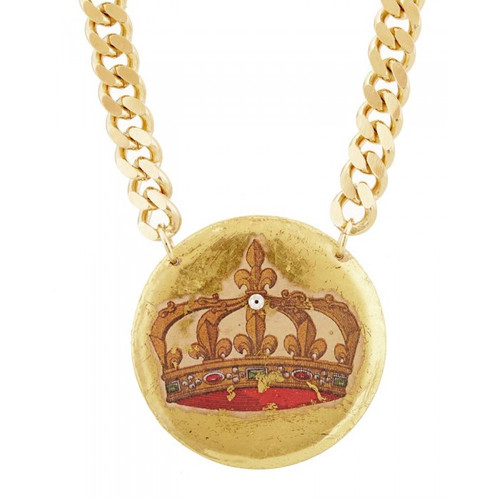 French Crown Pendant - Large - Museum Jewelry - Museum Company Photo