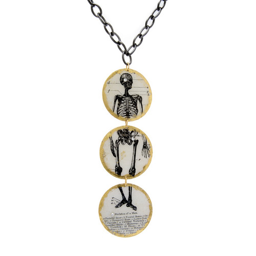 Skeleton Necklace - 3 Part - Museum Jewelry - Museum Company Photo