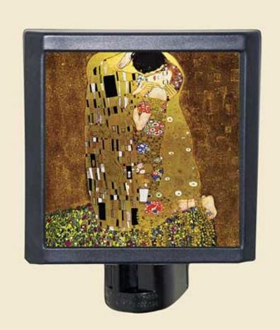 The Kiss - Gustav Klimt - Night Light - Photo Museum Store Company