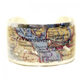 Vancouver Map Cuff - Museum Jewelry - Museum Company Photo