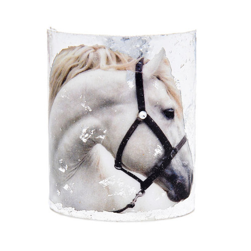 White Horse Cuff - Silver - Museum Jewelry - Museum Company Photo
