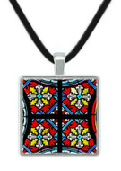 Medieval Stained Glass Pendant, Middle Ages, Europe - Museum Store Company Photo