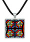 Medieval Stained Glass Pendant, Middle Ages, Europe - Museum Store Company Photo