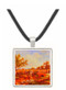 A Farm Boy Watering Horses at a Brook - Henry H. Parker -  Museum Exhibit Pendant - Museum Company Photo