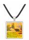 A house between trees by Seurat -  Museum Exhibit Pendant - Museum Company Photo