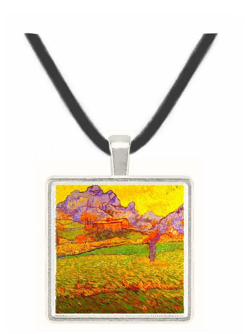 A Meadow in the Mountains Le Mas de Saint-Paul -  Museum Exhibit Pendant - Museum Company Photo