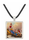 A Ships Boat Attacking a Whale - J. Maiden -  Museum Exhibit Pendant - Museum Company Photo