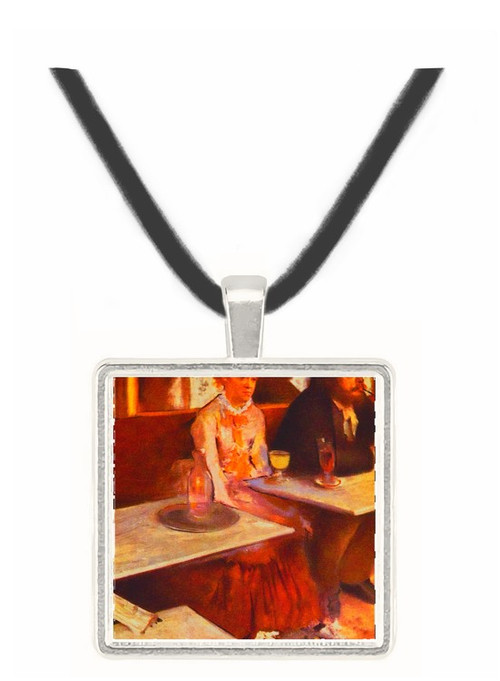 Absinth drinkers - Edgar Degas -  Museum Exhibit Pendant - Museum Company Photo