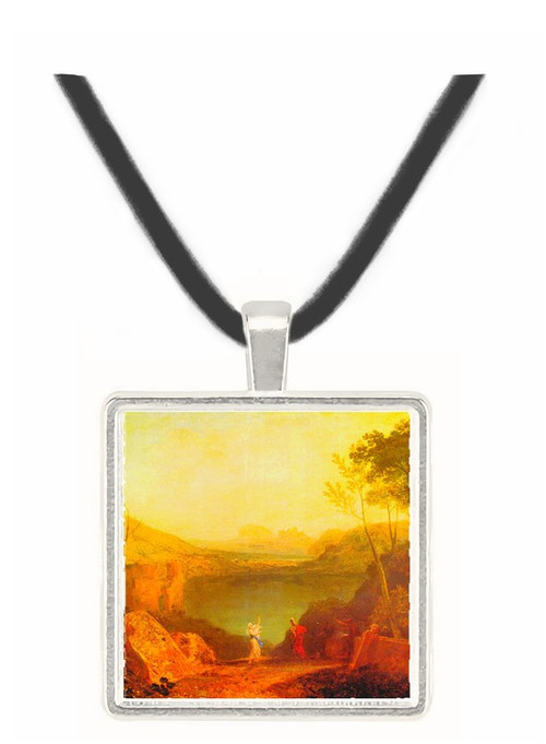 Aeneas and  Cybelle at Lake Avernus by Joseph Mallord Turner -  Museum Exhibit Pendant - Museum Company Photo
