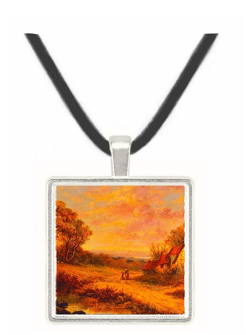 Afternoon Stroll - Ludwig Knaus -  Museum Exhibit Pendant - Museum Company Photo