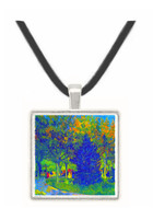 Allee in the Park by Van Gogh -  Museum Exhibit Pendant - Museum Company Photo