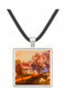 American Homestead Spring - Currier and Ives -  Museum Exhibit Pendant - Museum Company Photo