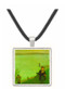 Anglers on the Rhine by Macke -  Museum Exhibit Pendant - Museum Company Photo