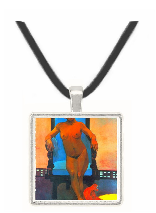 Anna the Java Woman by Gauguin -  Museum Exhibit Pendant - Museum Company Photo