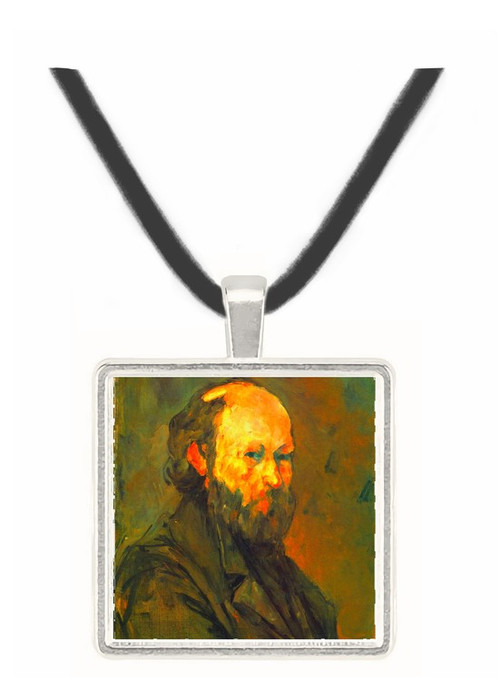 Another Self Portrait by Cezanne -  Museum Exhibit Pendant - Museum Company Photo