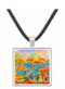 At the beach of Guernesey by Sisley -  Museum Exhibit Pendant - Museum Company Photo
