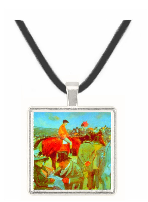 At the Races by Forain -  Museum Exhibit Pendant - Museum Company Photo