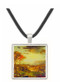 Autumn on the Hudson - Jasper F. Cropsey -  Museum Exhibit Pendant - Museum Company Photo