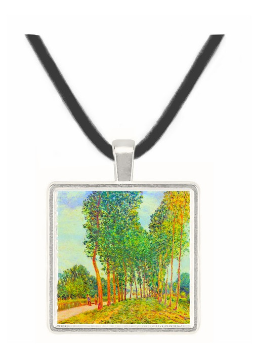 Banks of the Loing in Moret by Sisley -  Museum Exhibit Pendant - Museum Company Photo