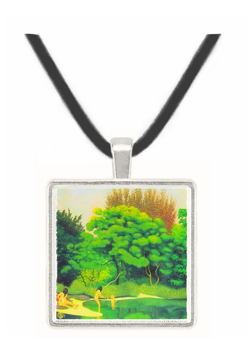 Bathers in the woods by Felix Vallotton -  Museum Exhibit Pendant - Museum Company Photo
